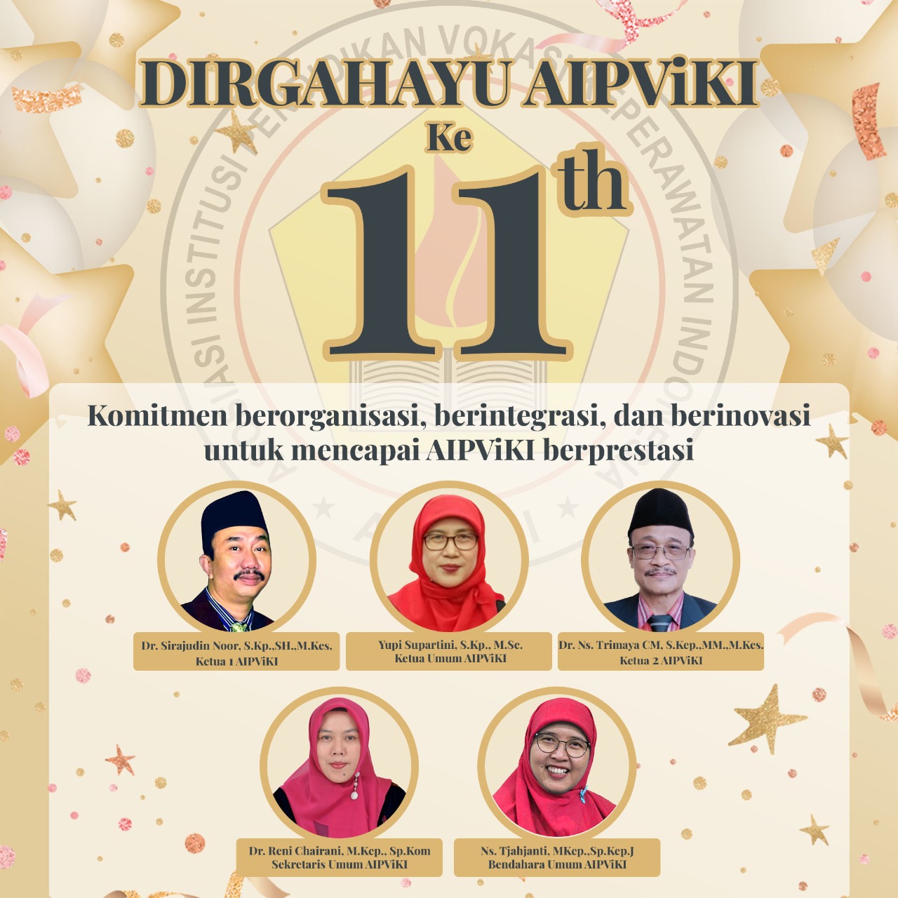 Read more about the article Dirgahayu Asosiasi Institusi Pendidikan Vokasi Keperawatan Indonesia Ke-11