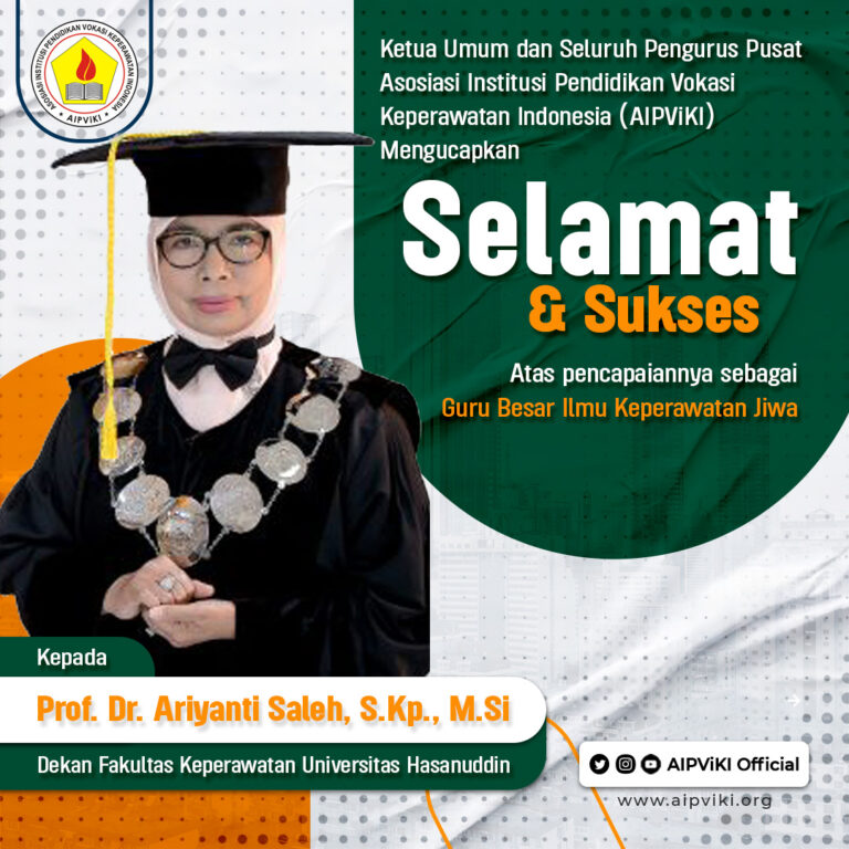Read more about the article Selamat dan Sukses kepada Prof. Dr. Ariyanti Saleh, S.Kp., M.Si.