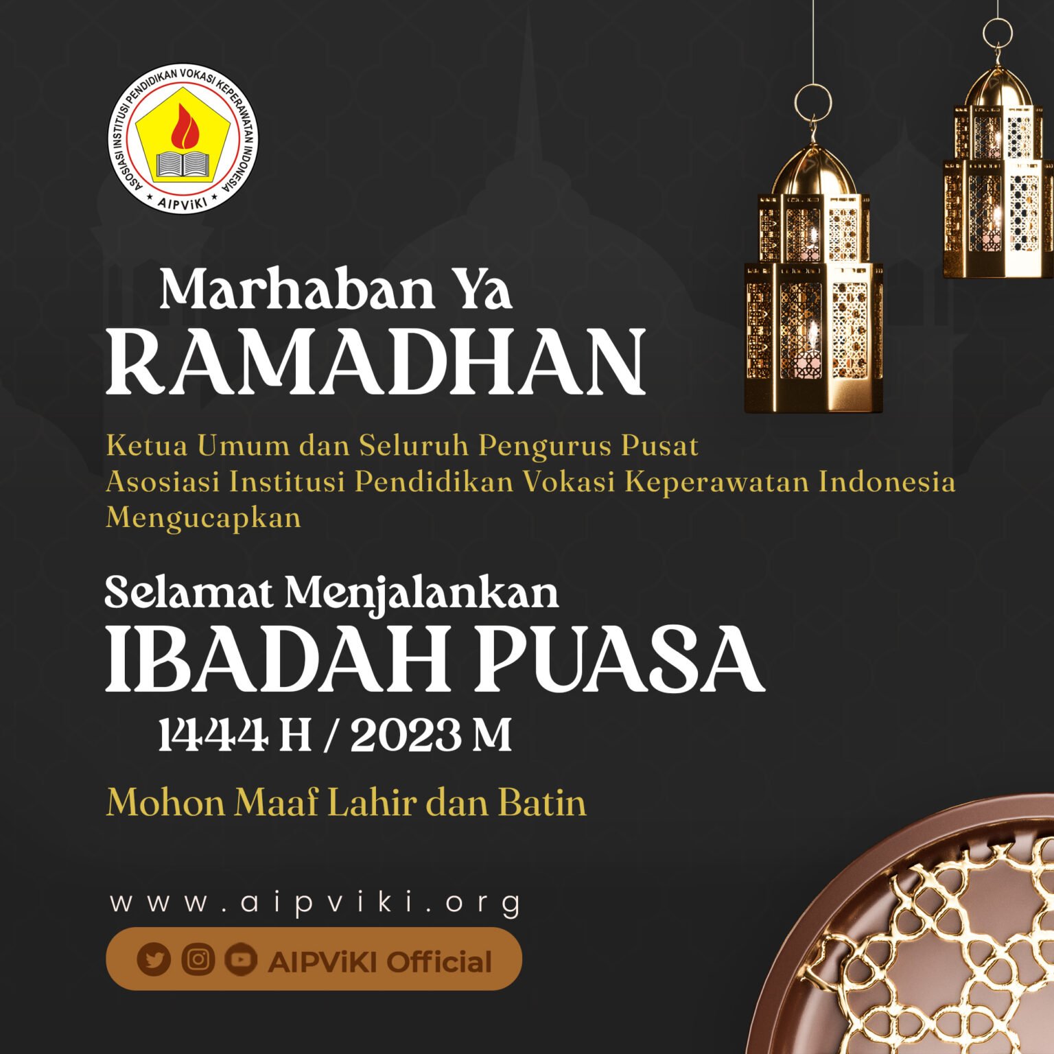 Marhaban Ya Ramadhan, Selamat Menjalankan Ibadah Puasa 1444 H / 2023 M ...