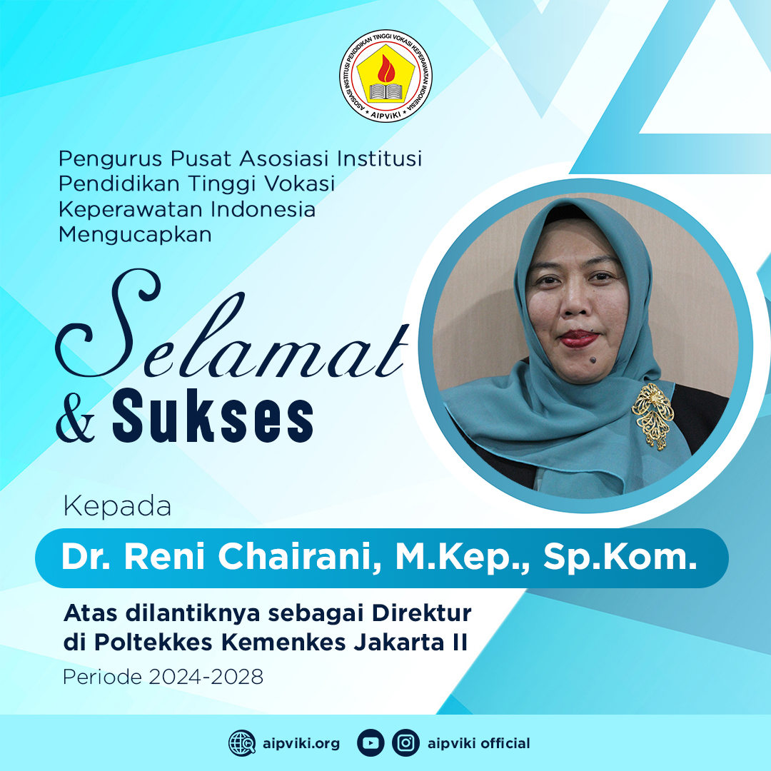Read more about the article Selamat dan Sukses atas Dilantiknya Ibu Reni Chairani sebagai Direktur Poltekkes Kemenkes Jakarta II