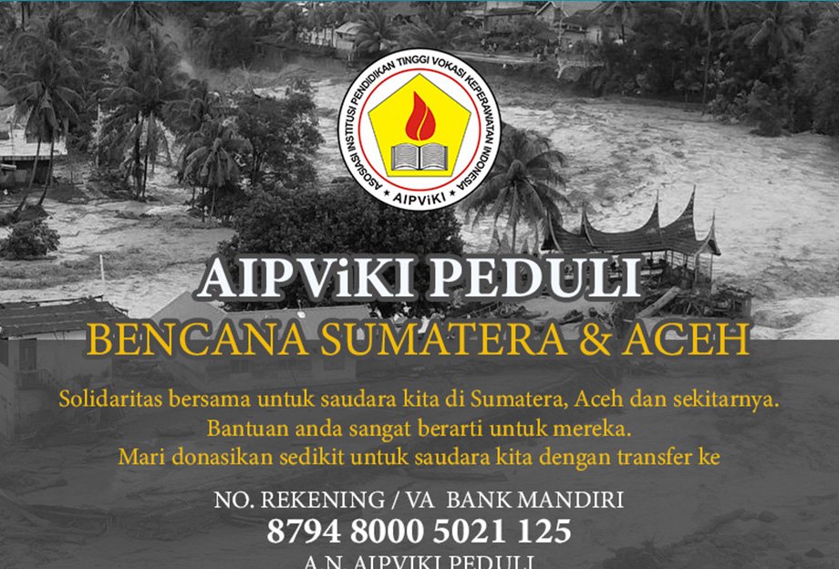 Read more about the article AIPViKI Peduli: Bencana Aceh & Sumatera